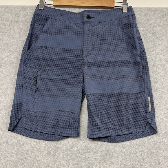 Rei Coop XS Blue Bike Shorts Athletic Outdoor Performance Quick-Dry Zip Pocket - Picture 1 of 12